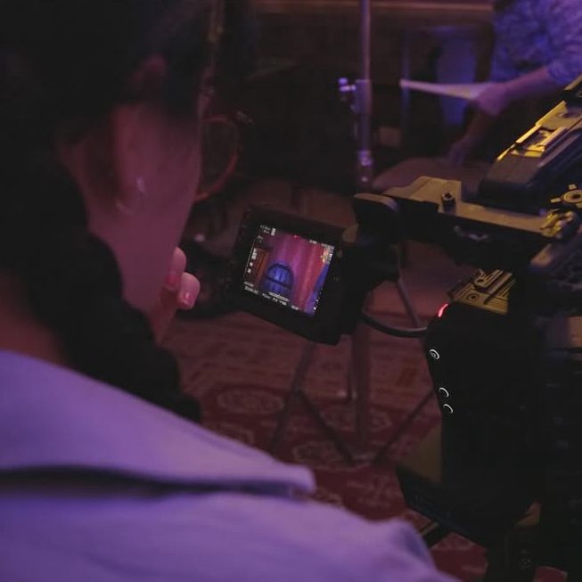 Operating camera on 'The Devils Punchbowl: Aftermath'